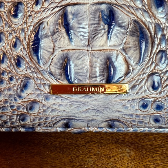 Brahmin NWOT Rare Brayden Tote in Washed Indigo Large! NEW LOWER PRICE! - Picture 5 of 10